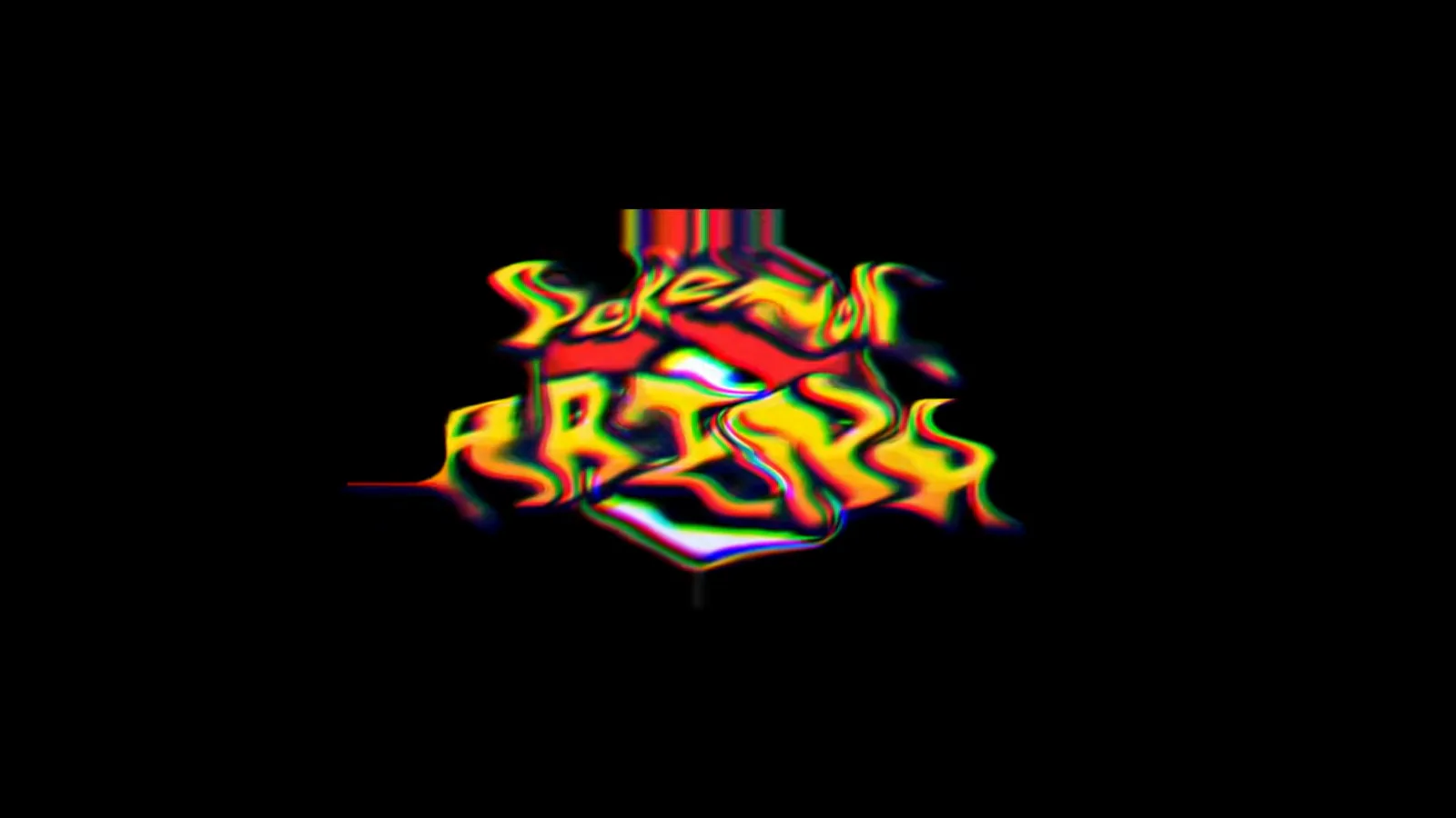 Carte-titre au logo de Pokemon Arena 2D Le logo de Pokemon Arena 2D apparaît sur une carte-titre noire style graffiti dans la bande-annonce d’annonce